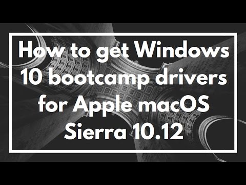 bootcamp driver windows 10